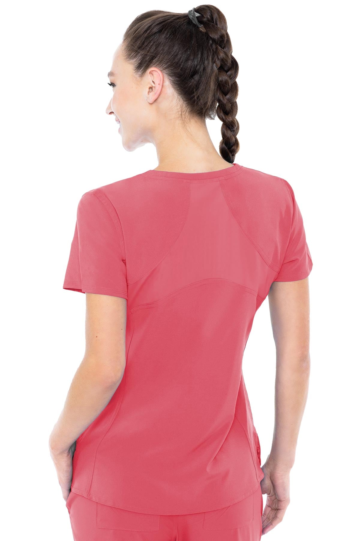 April Sport Top- Coral