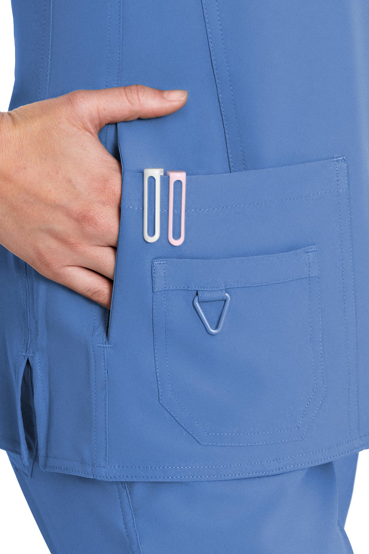 Remi Racerback Top- Ceil Blue