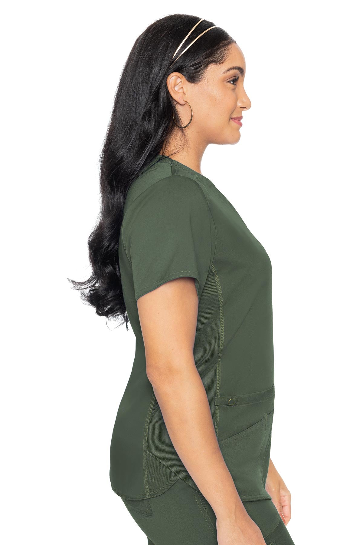 Sansa Shirttail Top- Olive