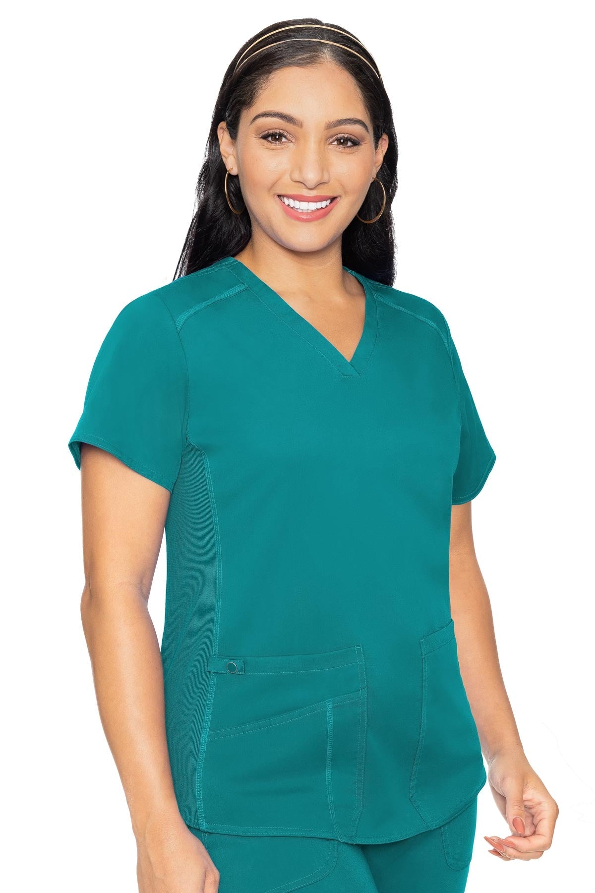 Sansa Shirttail Top- Teal